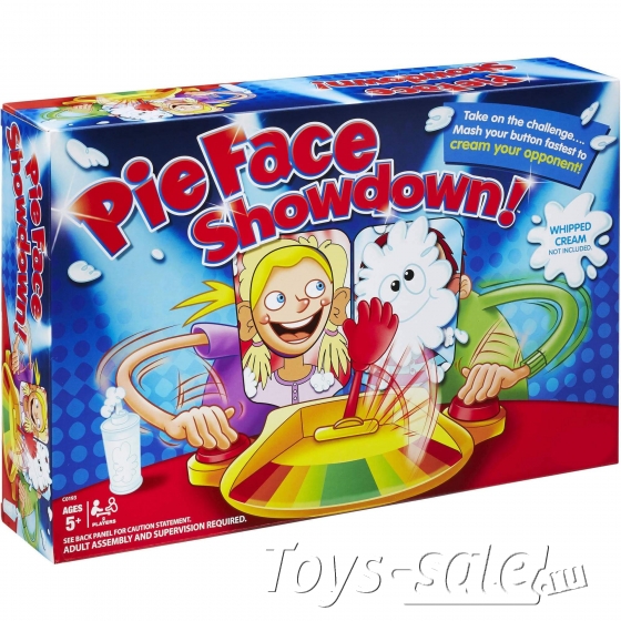 Игра пирог в лицо для двоих (Pie Face Showdown)