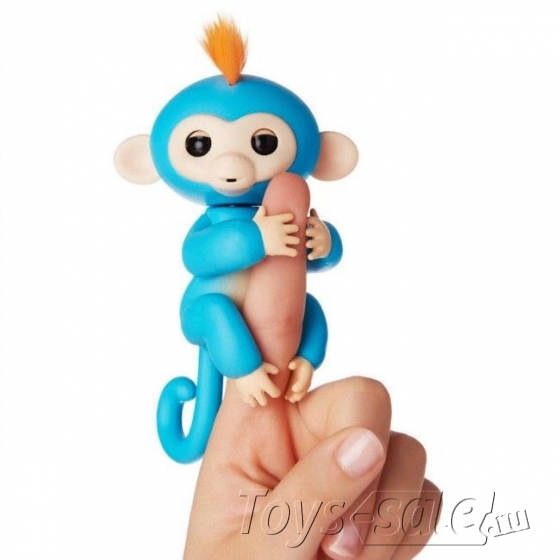 Интерактивная обезьянка Fingerlings Monkey Борис
