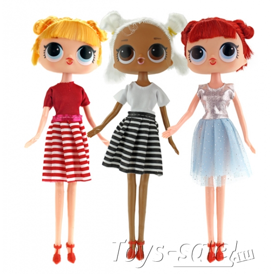 Набор кукол "3 подружки ЛОЛ"