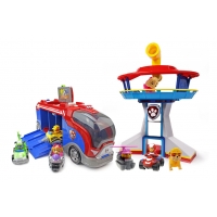 Набор игрушек Щенячий Патруль - Офис спасателей + Автобус спасателей