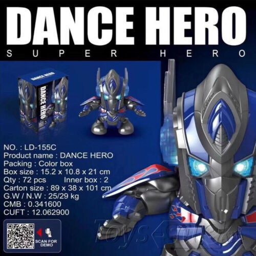 Танцующий робот Оптимус Прайм Dance Hero Super Hero